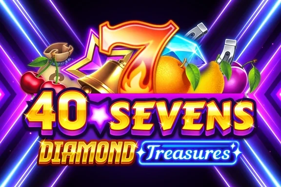 Capa do slot 40 Sevens Diamond Treasures