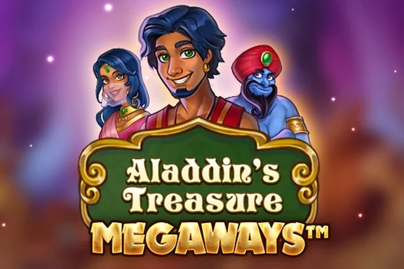 Capa do slot Aladdin's Treasure Megaways